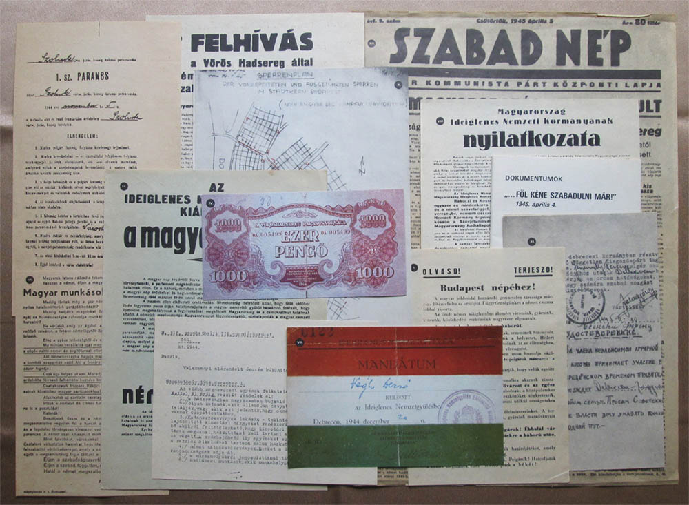 http://www.hamispenzek.hu/hamis_papirpenz_pengo/fol kene szabadulni mar 1945 aprilis 4 dokumentumok corvina kiado 1985 lot.jpg